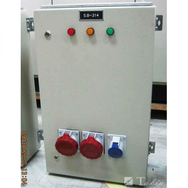 Facade electrical panel