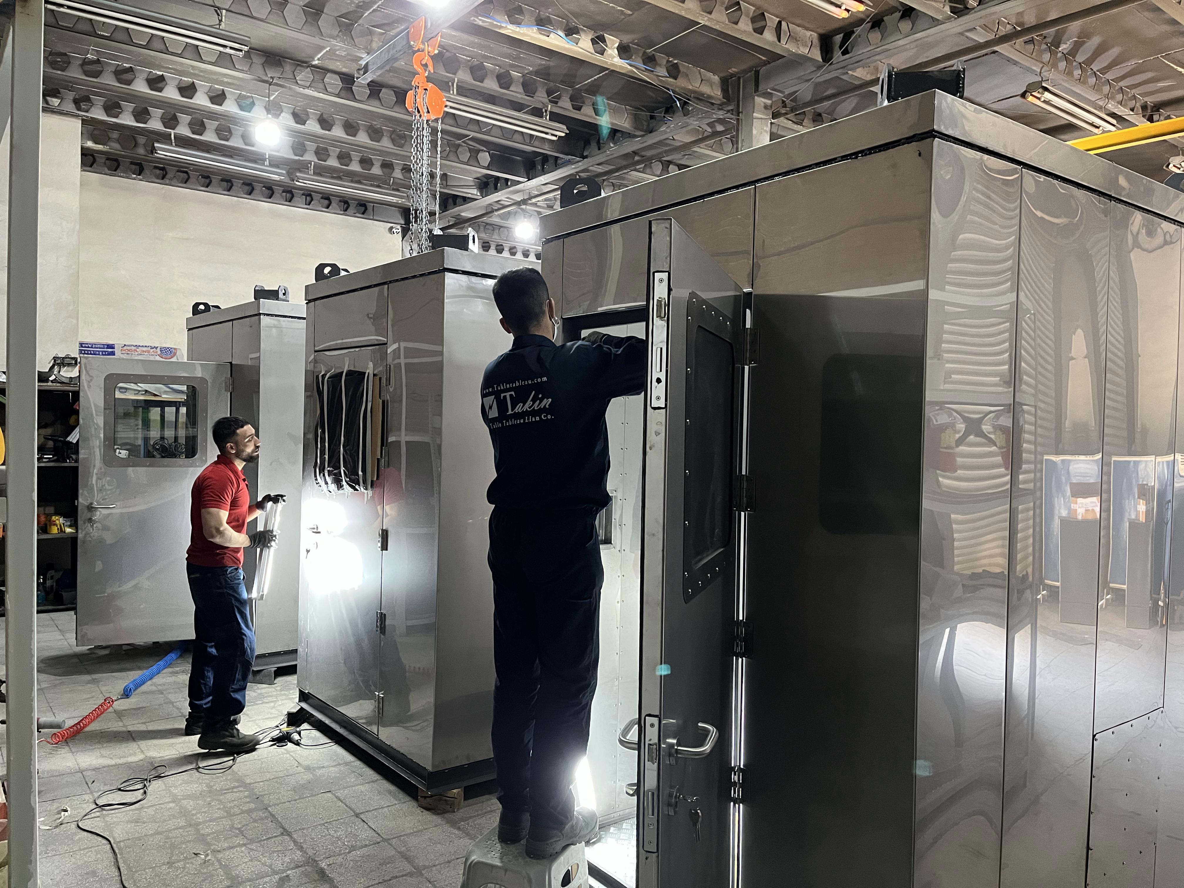 Industrial electrical enclosure and related equipment