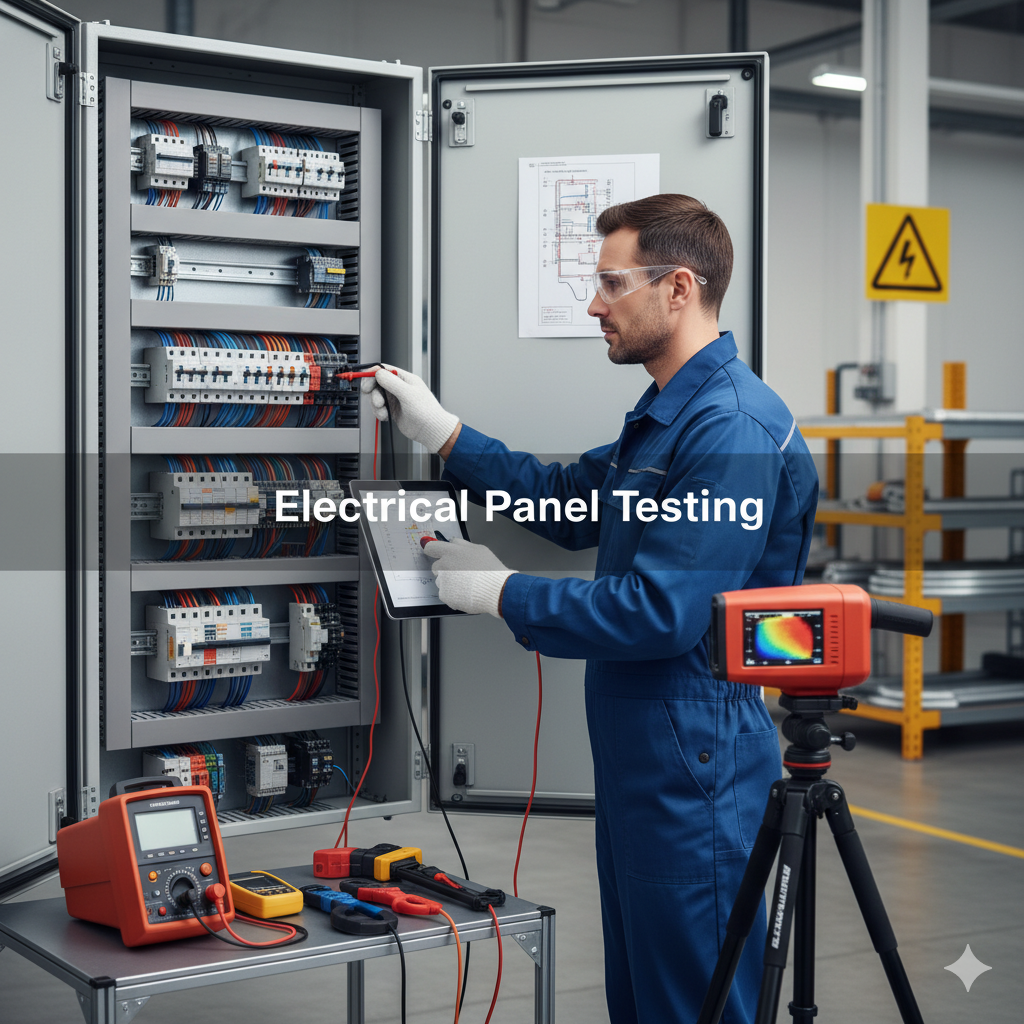 نحوه تست الکتریکی تابلو برق